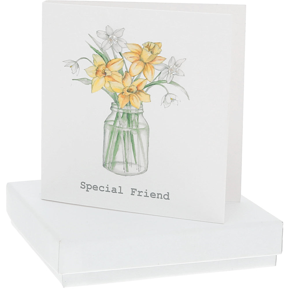 Special Friend Card & Earrings