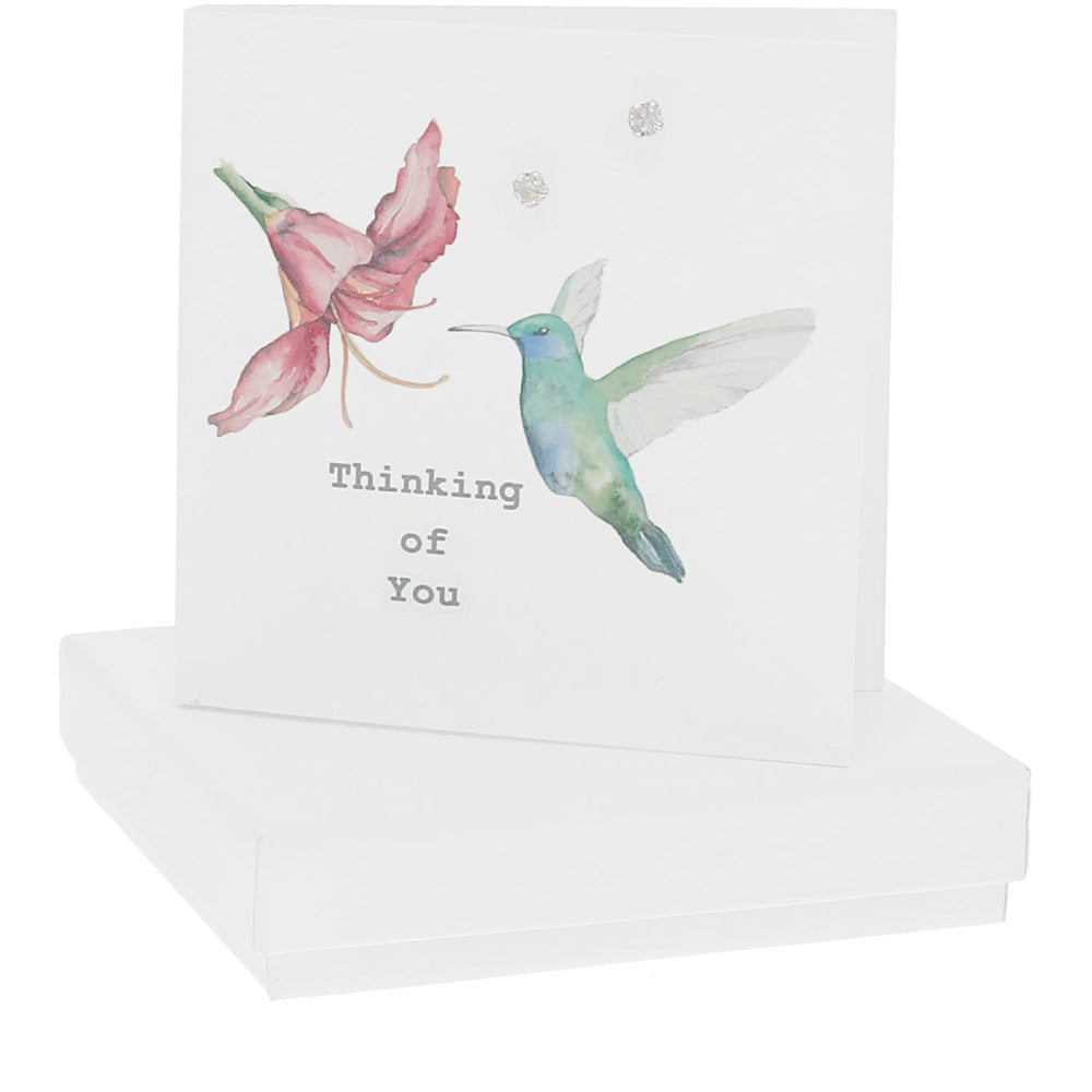 Thinking of You Card & Earrings