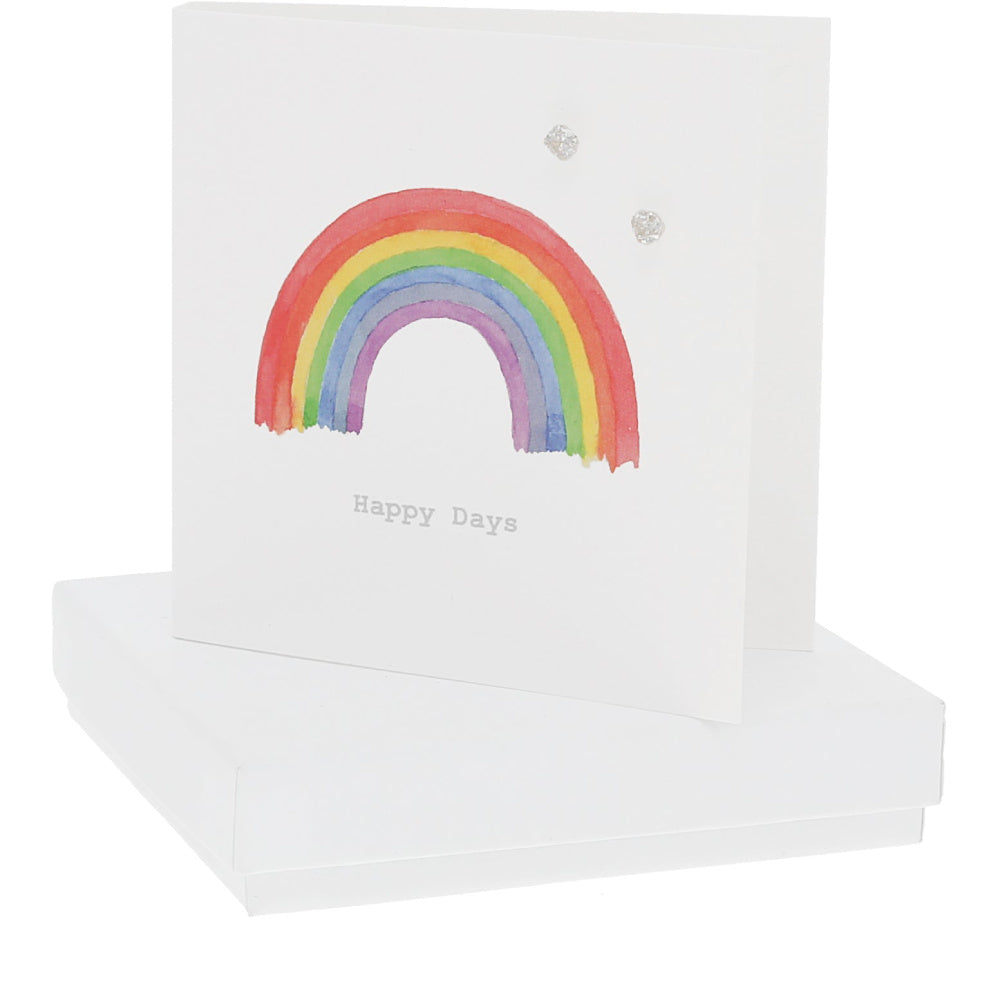 Happy Days Rainbow Card & Earrings