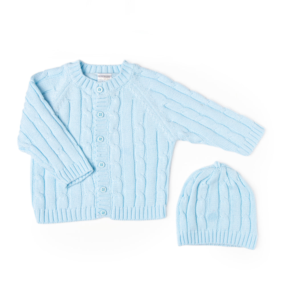 Baby Mode Knit Gift Set (Various Colours)