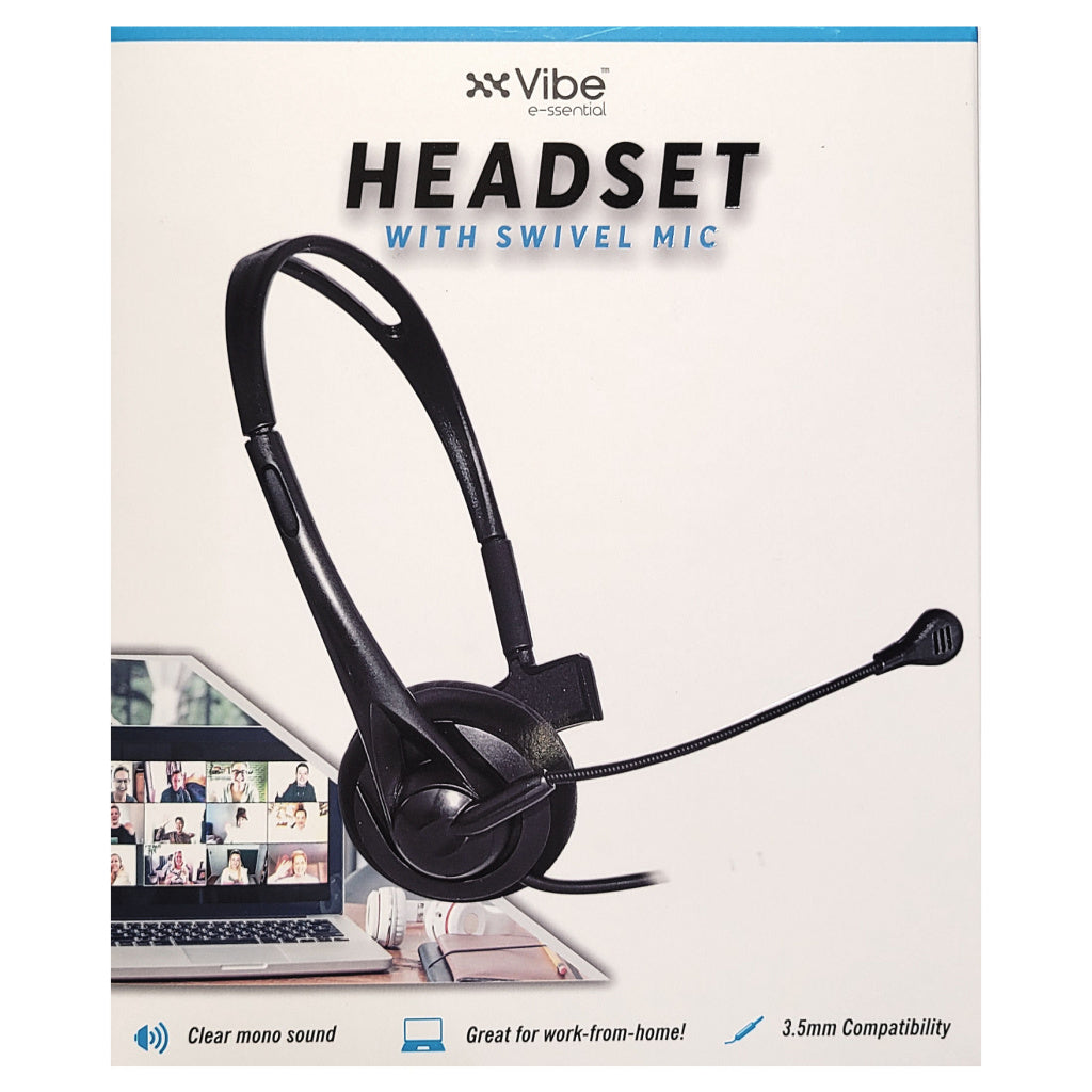 Vibe Headset with Swivel Mic
