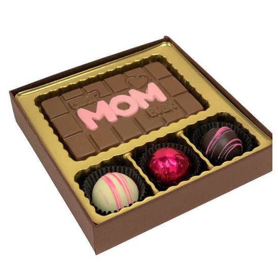 Best MOM Ever Chocolate Gift Box (4pc)