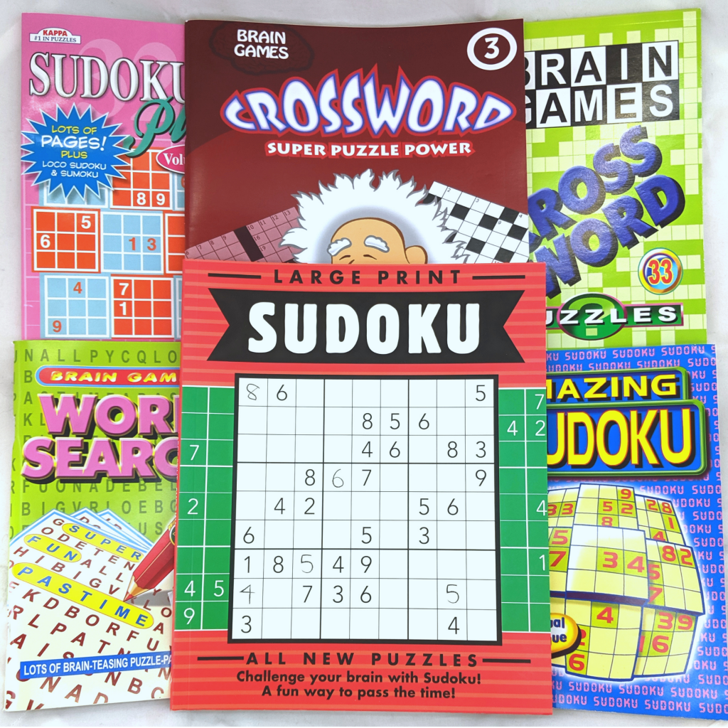 Puzzles & Games Books