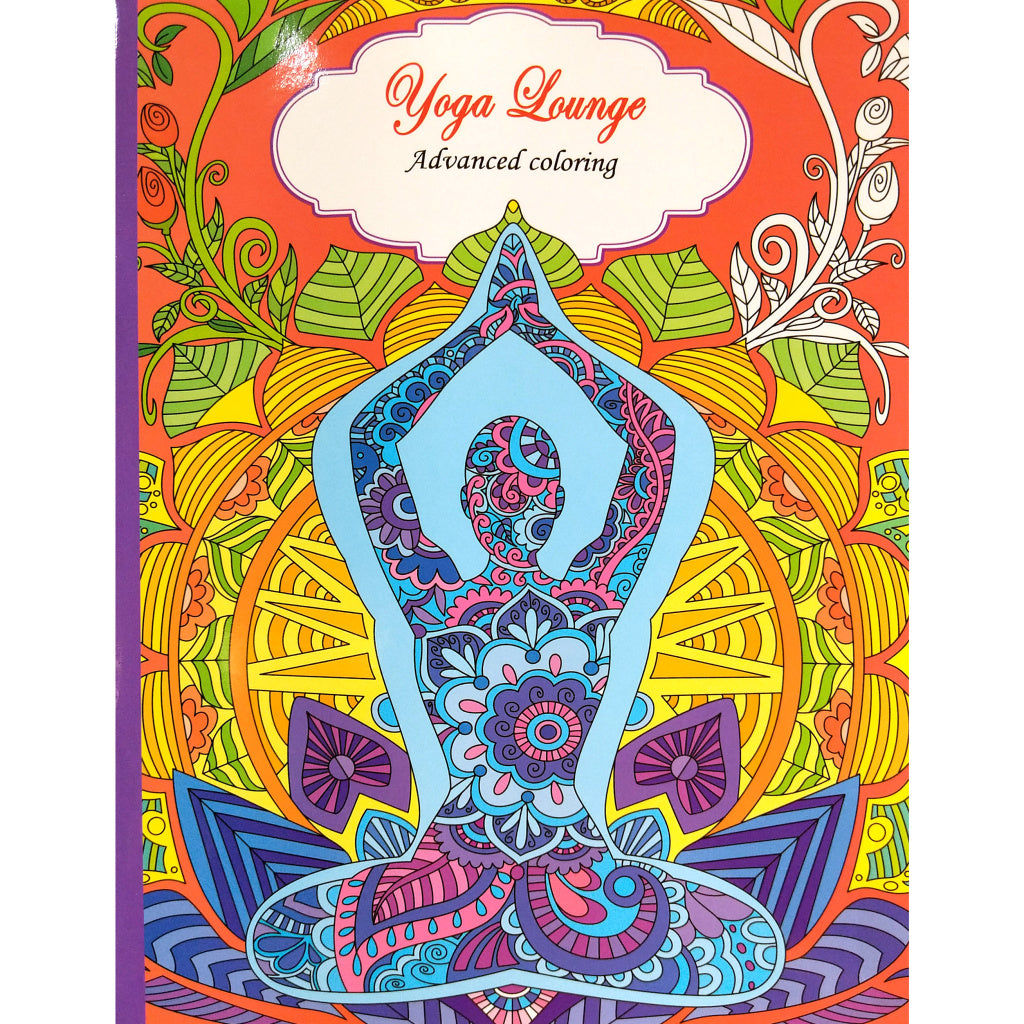 Yoga Lounge Advanced Colouring Book