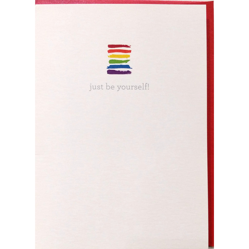 Card: Just Be Yourself