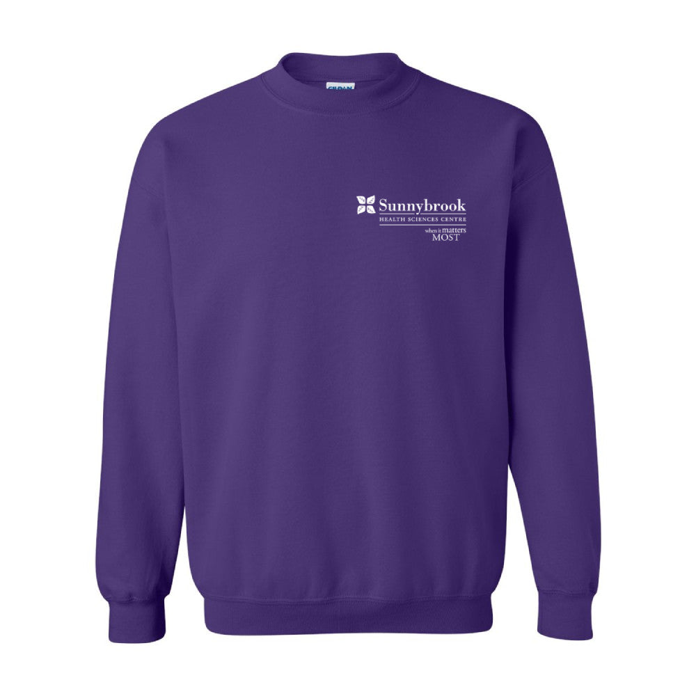 Sunnybrook Crew-Neck Sweatshirt: Purple