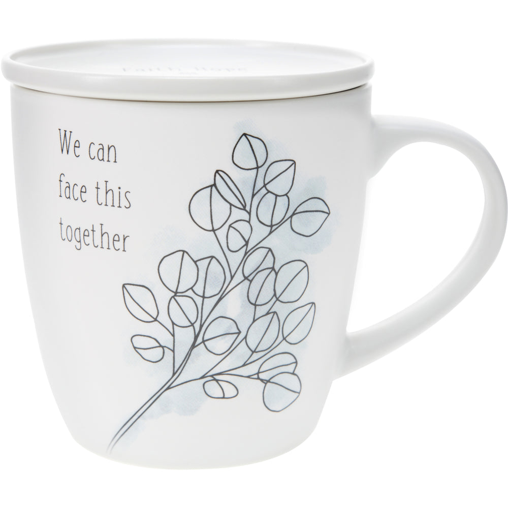We Can Face This Together Mug with Coaster
