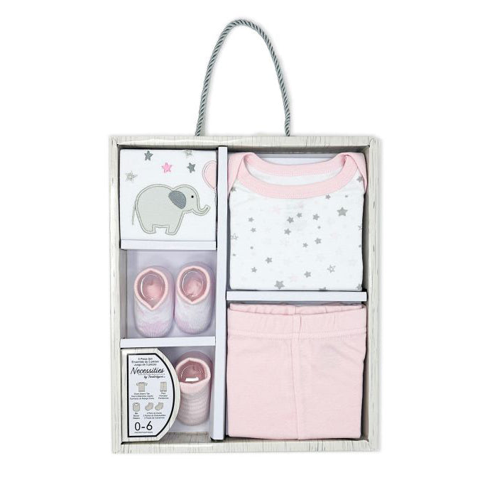 5-Piece Baby Gift Set (Pink)