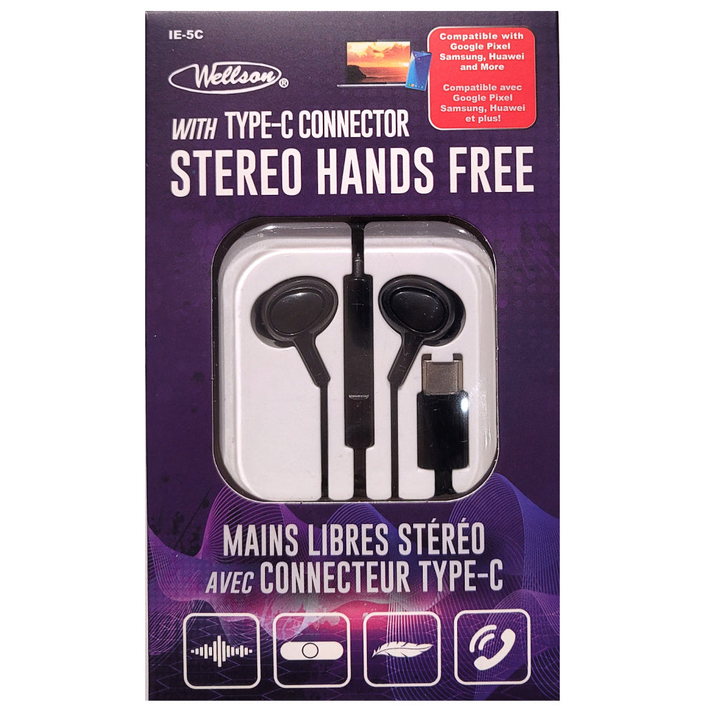 Stereo Hands-Free Headset (Type-C)