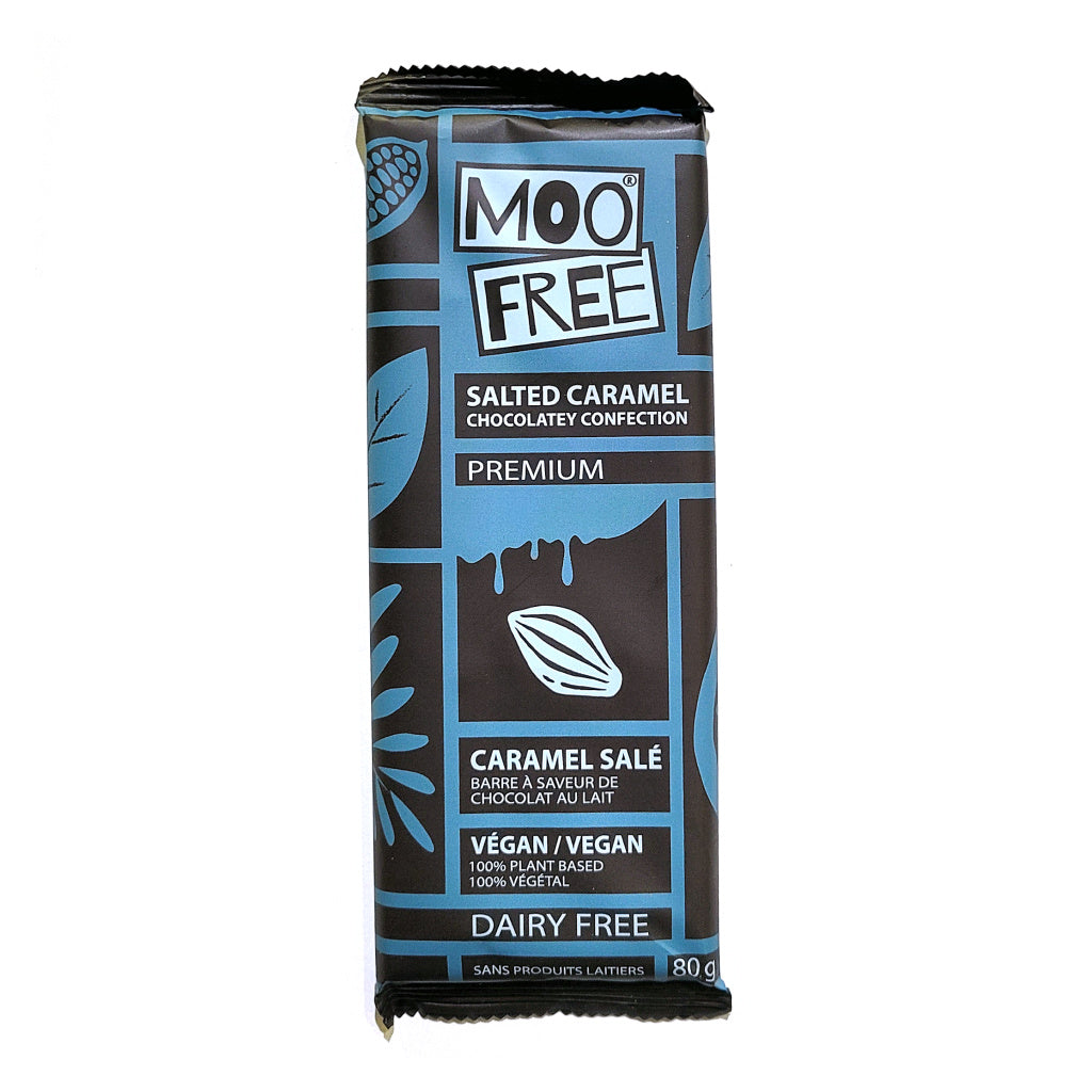 Moo Free Salted Caramel Candy Bar (80g)