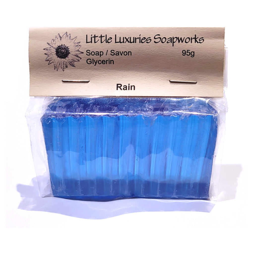 Handcrafted Bar Soap: Rain (95g)