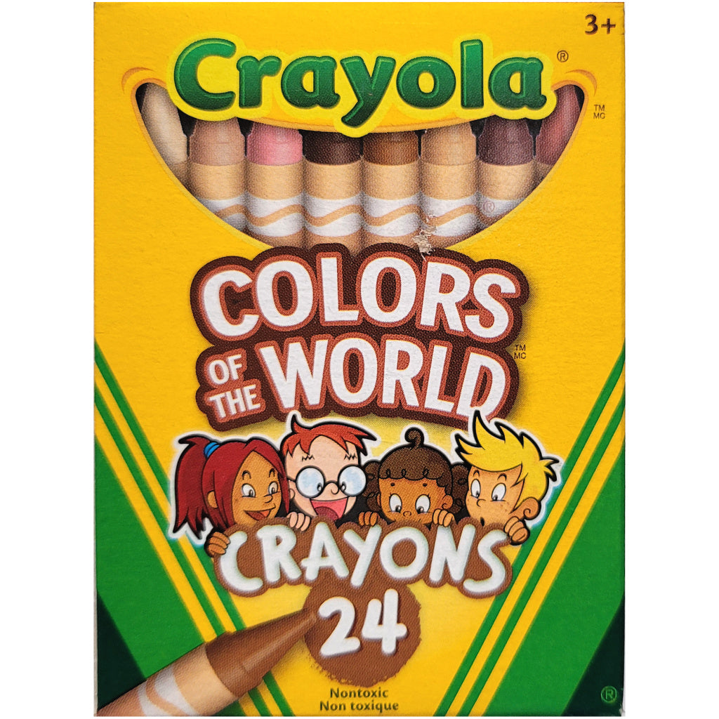 Crayola Colours of the World Crayons (24pk)