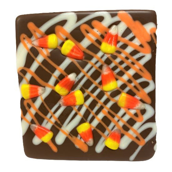 Candy Corn Milk Chocolate Bark