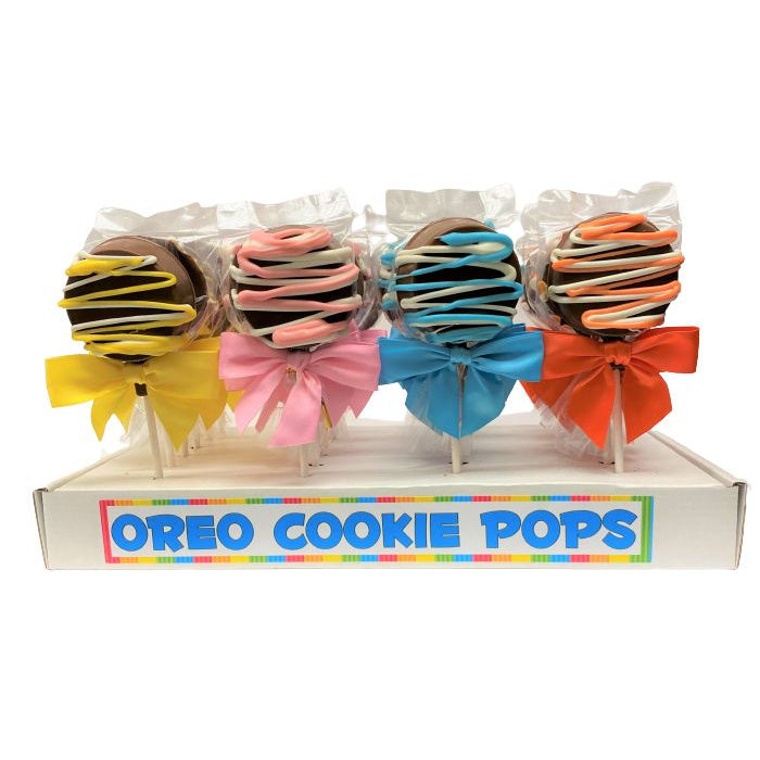 Milk Chocolate Covered Oreo Cookie on a Stick