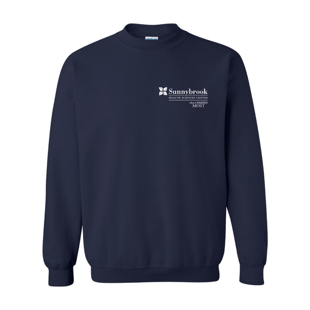 Sunnybrook Crew-Neck Sweatshirt: Navy Blue