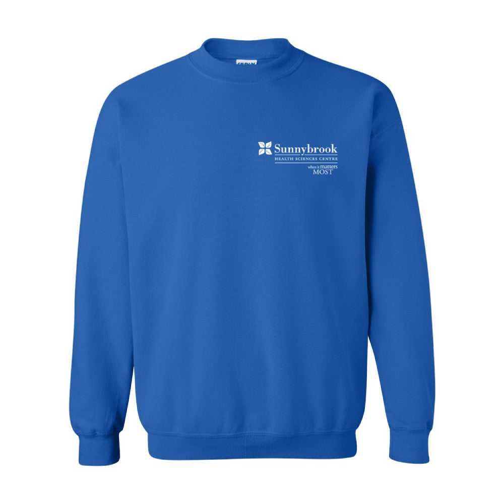 Sunnybrook Crew-Neck Sweatshirt: Royal Blue