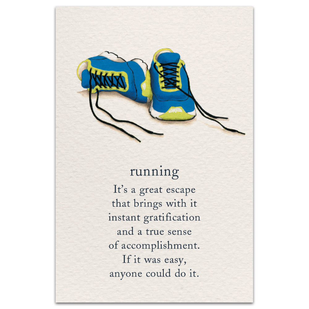 Birthday Card: Running