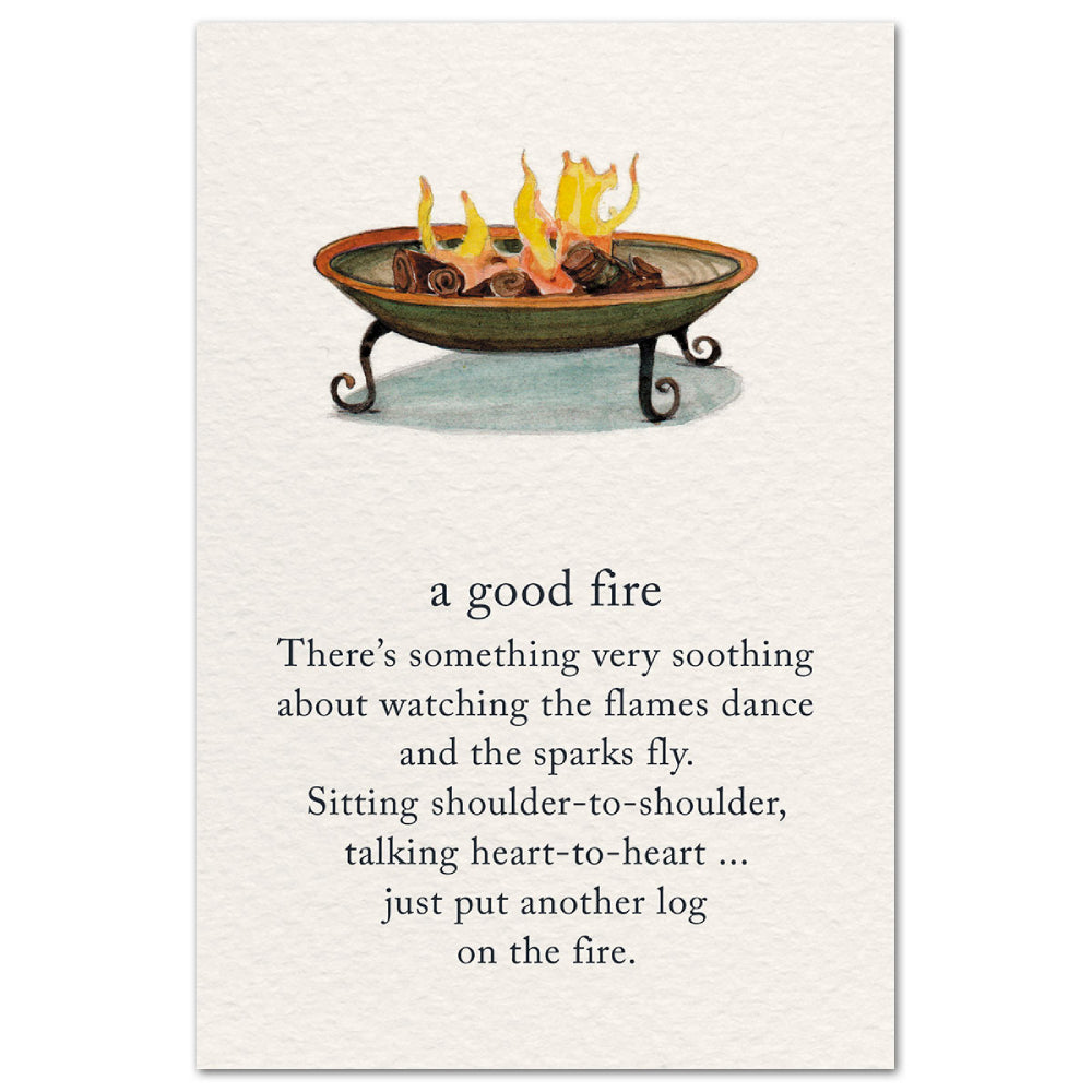 Card: A Good Fire