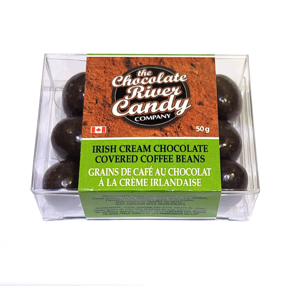 Irish Cream Chocolate Covered Coffee Beans (50g)