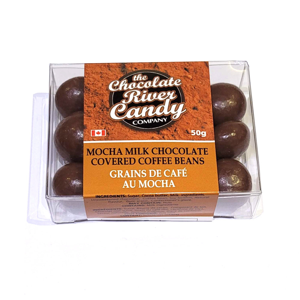 Mocha Milk Chocolate Covered Coffee Beans (50g) (Copy)