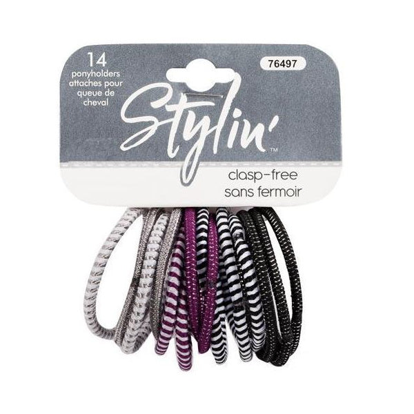 Stylin' Clasp-Free Pony Holders (14pk)