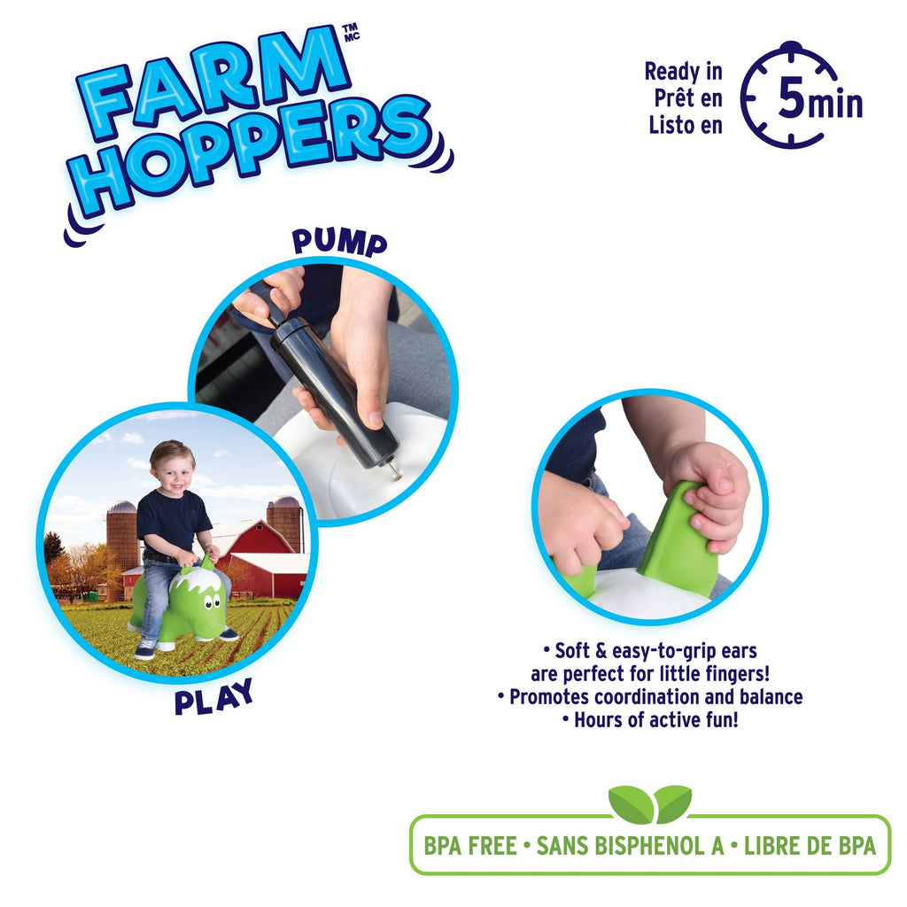 Farm Hopper Horse Toy (Various Colours)