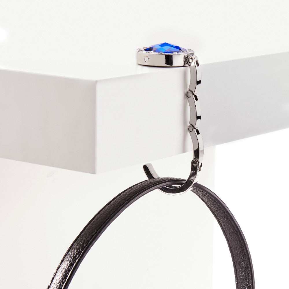 Amazon.com: kwmobile Purse Hanger - Set of 2 Purse Hook for Table - Folding Handbag  Hanger - Portable Table Bag Holder for Restaurant Bar - Black : Clothing,  Shoes & Jewelry
