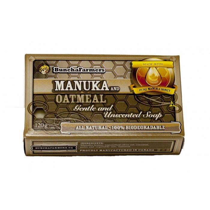 Manuka Honey & Oatmeal Soap Bar
