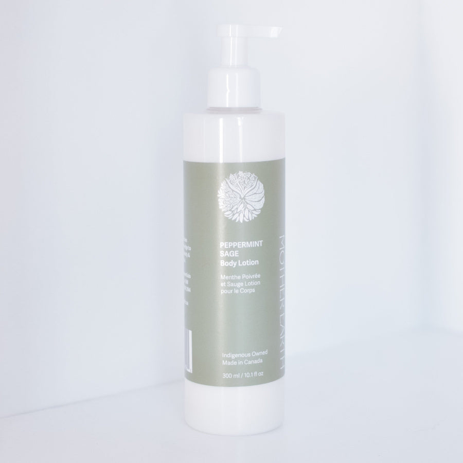 Mother Earth Peppermint Sage Body Lotion (240ml)