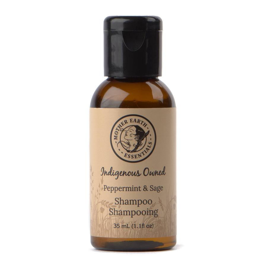 Mother Earth Peppermint Sage Mini Shampoo (35ml)