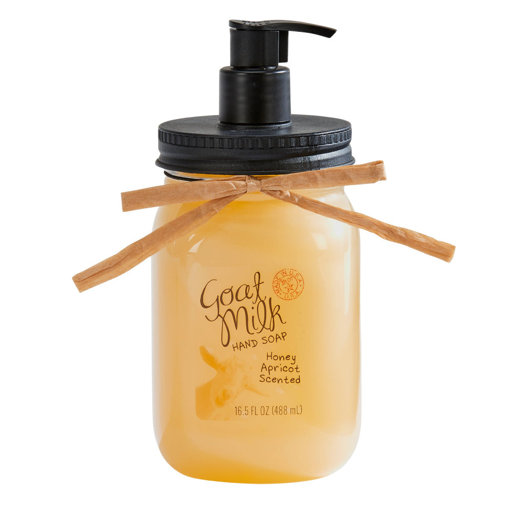 Goat Milk Hand Soap: Honey Apricot (488ml)