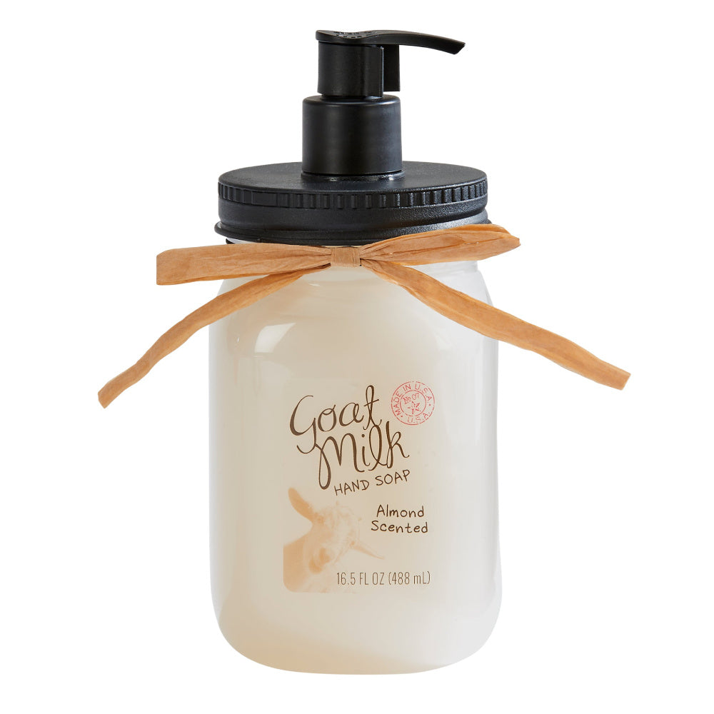 Goat Milk Hand Soap: Almond Scented (488ml)