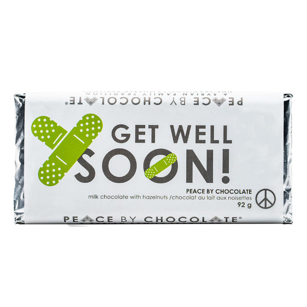 Peace By Chocolate Get Well Soon Bar (92g) – Sunnybrook Gift Shop