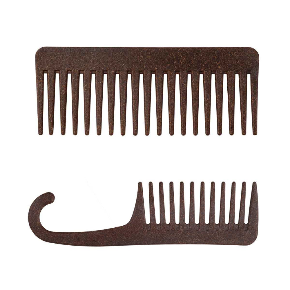 Eco-Wise Coconut Detangling Comb (2-Pack)
