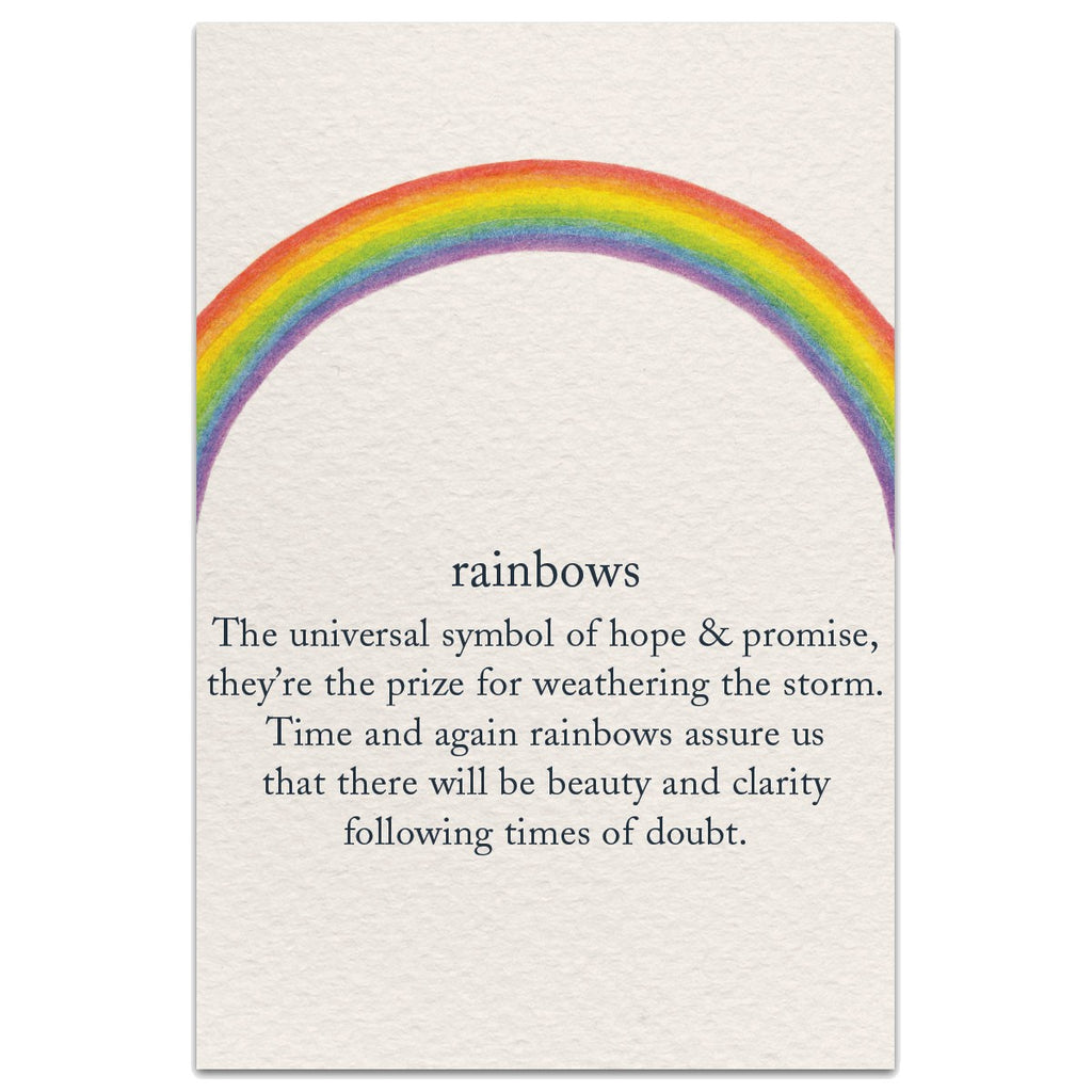 Support Card: Rainbows