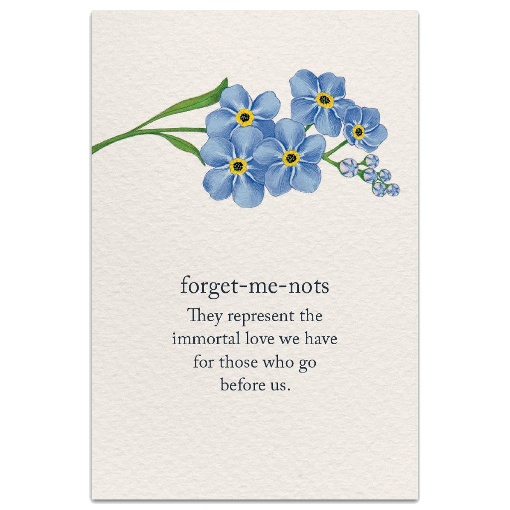 Support Card: Forget-Me-Nots