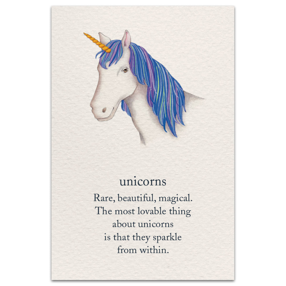 Birthday Card: Unicorns