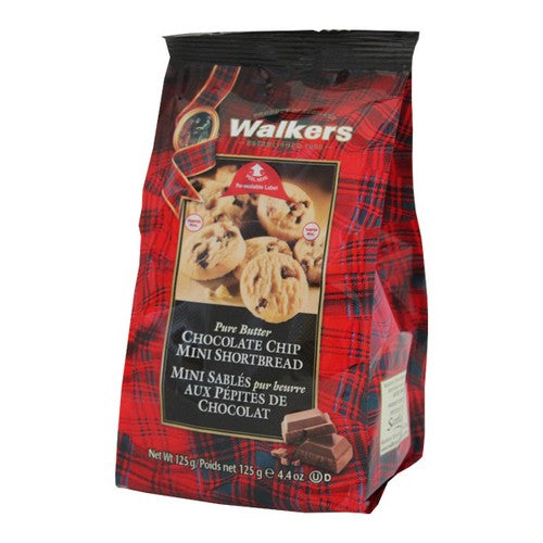 Walkers Mini Chocolate Chip Cookies (125g)
