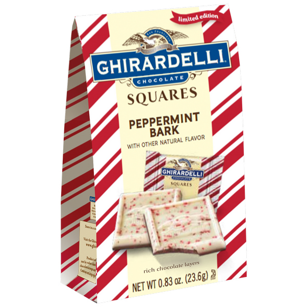 Ghirardelli Peppermint Bark Squares (23.6g)