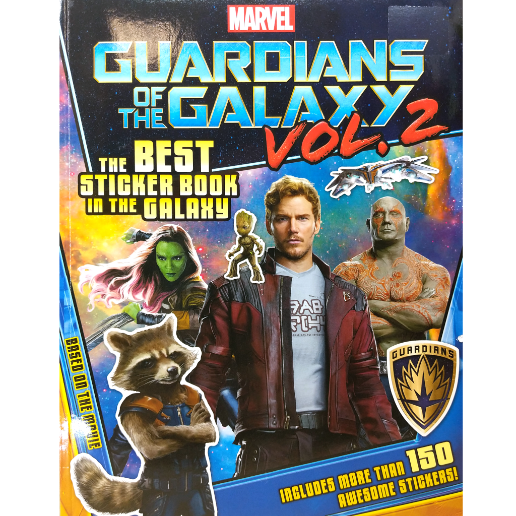 Guardians of the Galaxy 2: The Best Sticker Book in the Universe