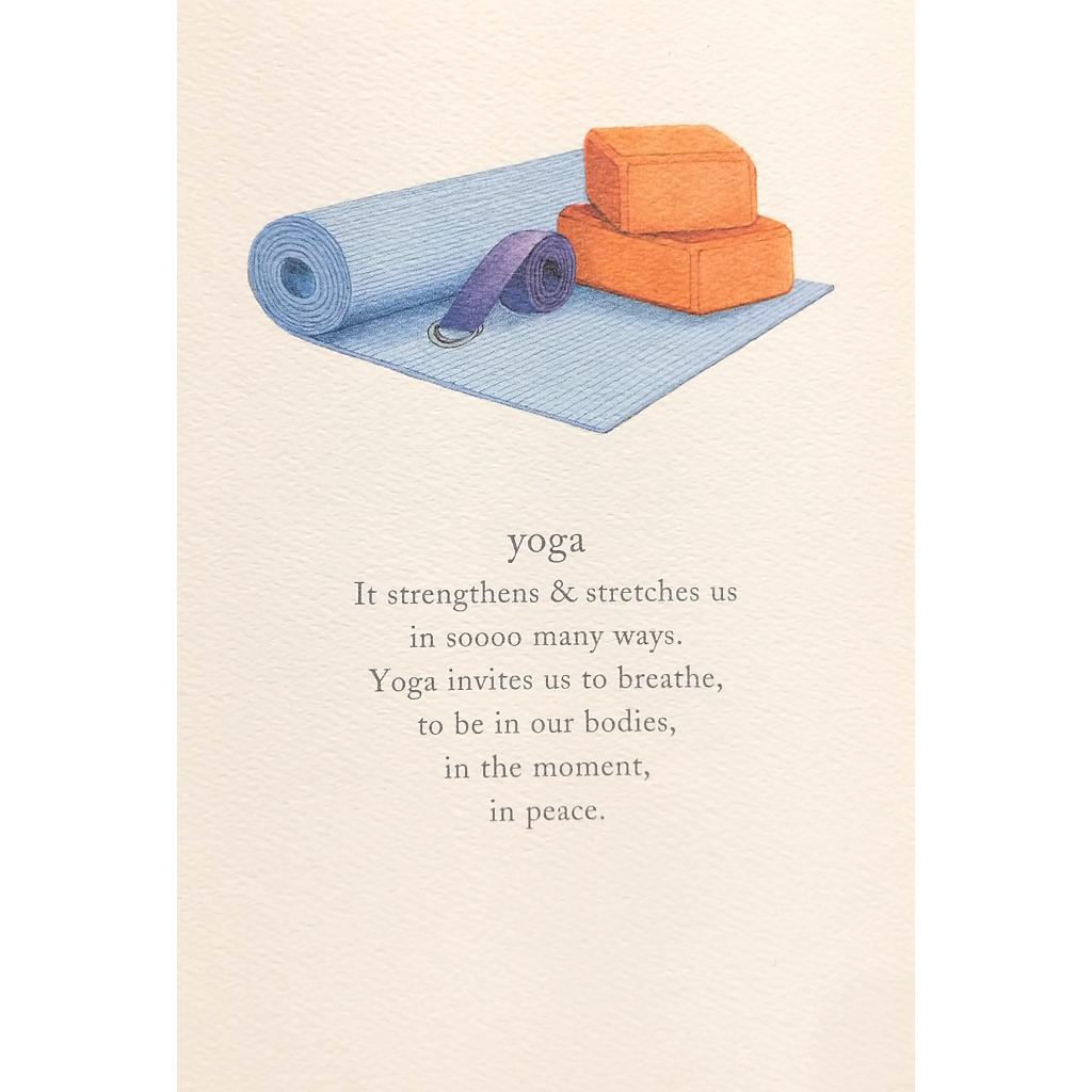 Birthday Card: Yoga