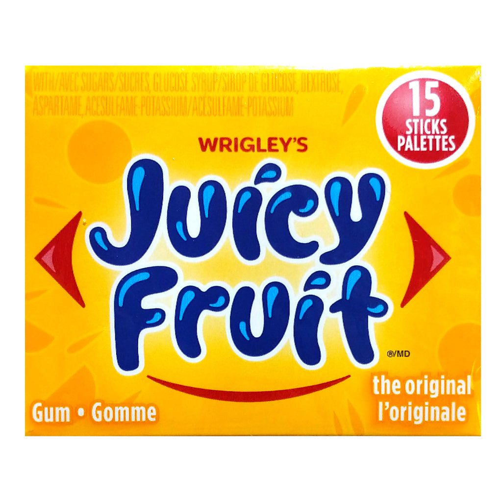 Juicy Fruit Stick Gum (15pc)