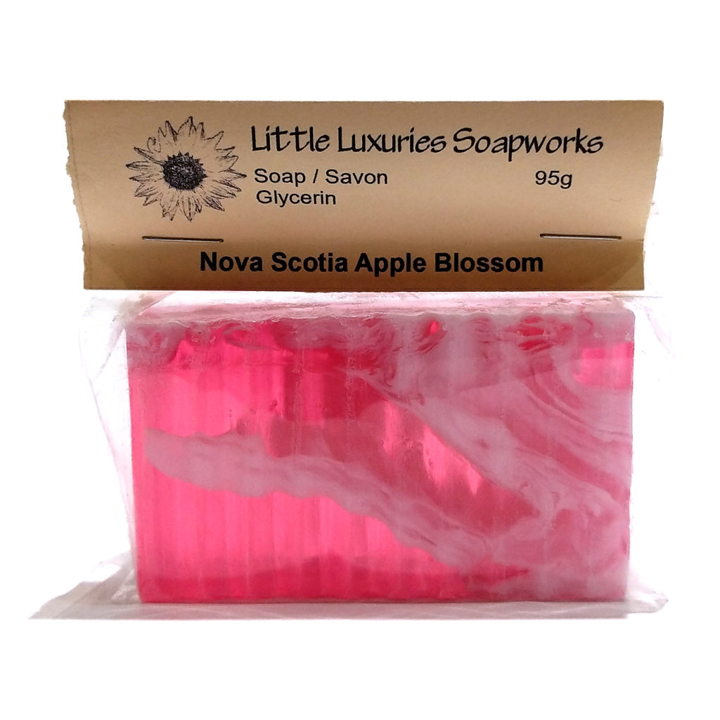 Handcrafted Bar Soap: Nova Scotia Apple Blossom (95g)