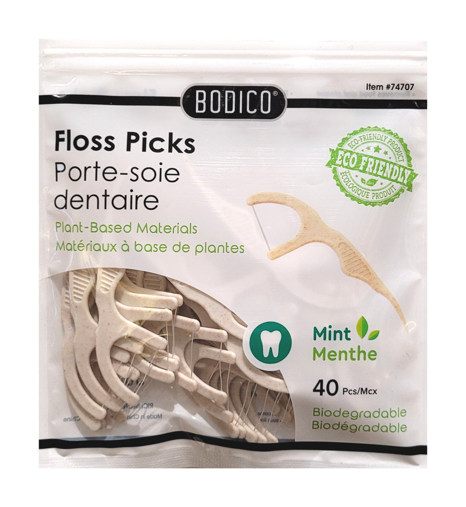 Bodico Floss Picks (40pk)