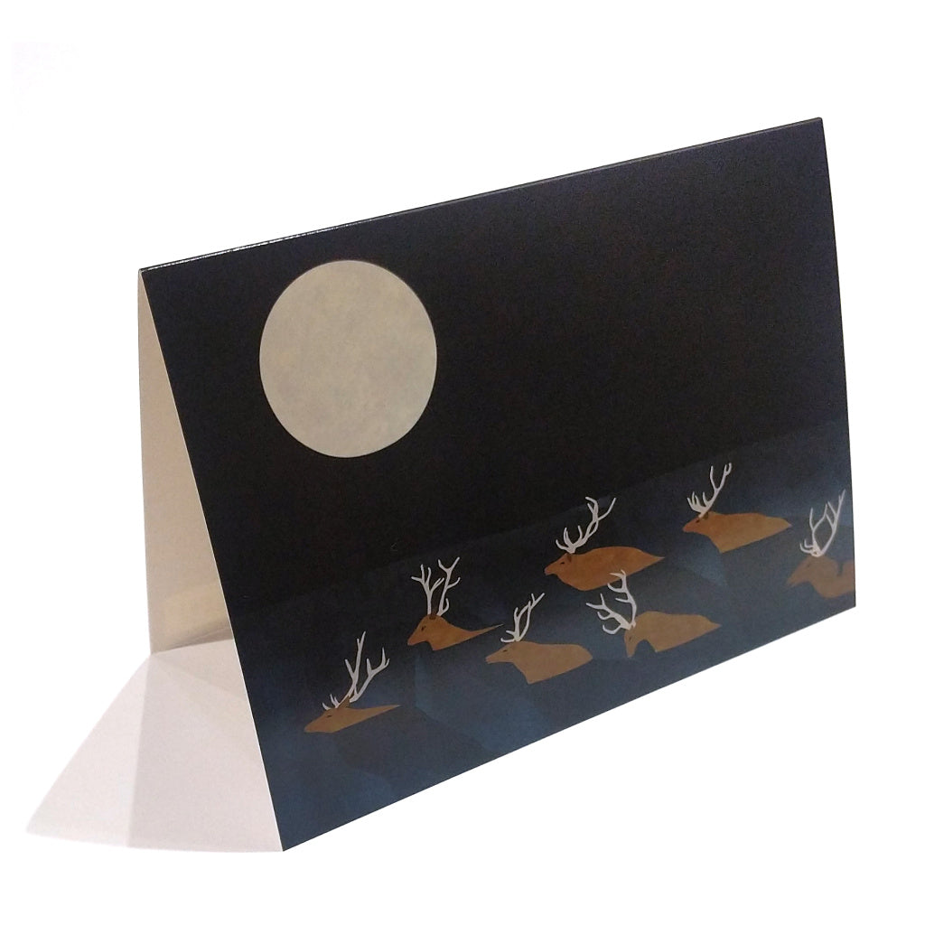 Indigenous Art Card: Elk Crossing
