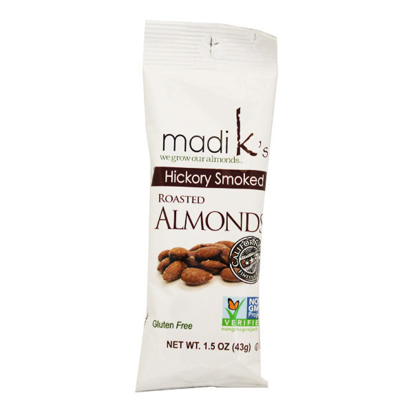 Madi K's Hickory Smoked Roasted Almonds (43g)