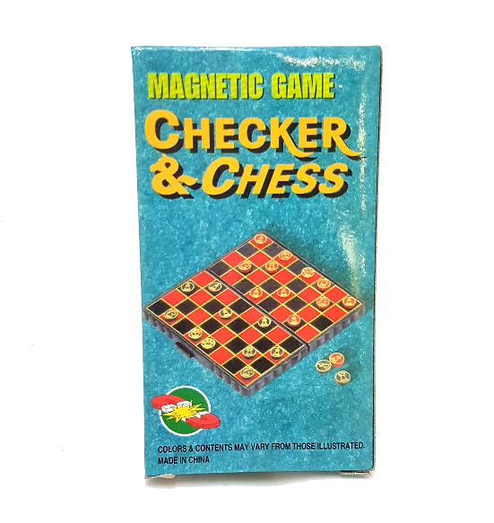 Checkers & Chess Magnetic Game