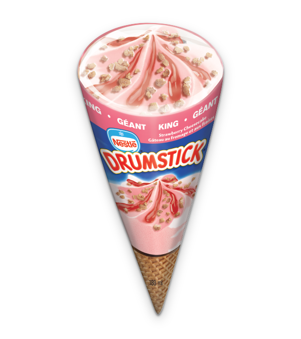 Strawberry Cheesecake King Drumstick (180ml)