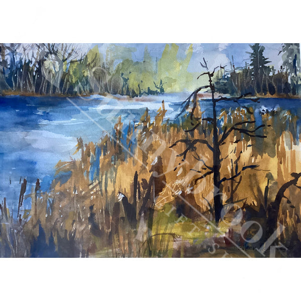 Deep Water, Grenadier Pond, High Park, by Eileen Rademacher (Bar 5)