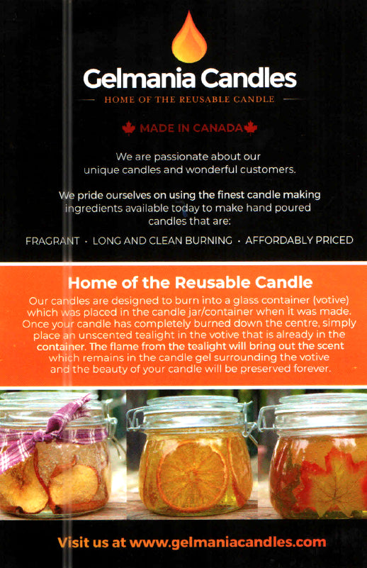 Gelmania Candle: Unscented